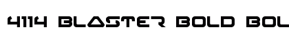 4114 Blaster Bold Bold preview
