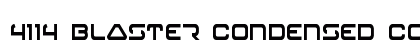 4114 Blaster Condensed Condensed preview