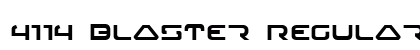 4114 Blaster Regular preview