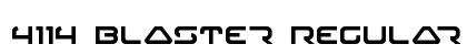 4114 Blaster Regular preview