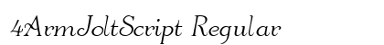 4ArmJoltScript Regular preview