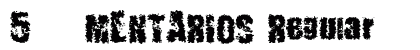 5+MENTARIOS Regular preview