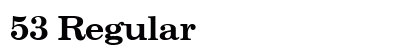53 Regular preview