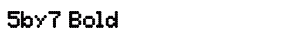 5by7 Bold preview