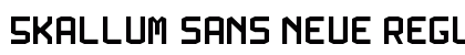 5Kallum Sans Neue Regular preview