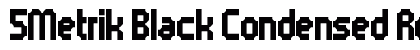 5Metrik Black Condensed Regular preview