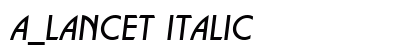 a_Lancet Italic preview