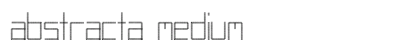 Abstracta Medium preview
