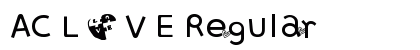 AC L O V E Regular preview