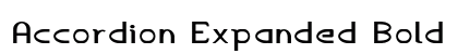 Accordion Expanded Bold Preview