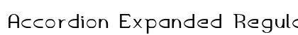 Accordion Expanded Regular preview