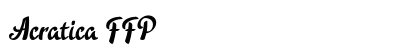Acratica FFP preview