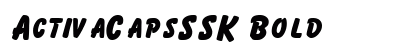 ActivaCapsSSK Bold Preview