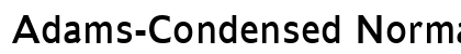 Adams-Condensed Normal preview