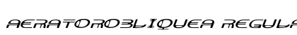 AeratorObliqueA Regular preview