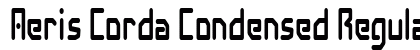 Aeris Corda Condensed Regular Preview