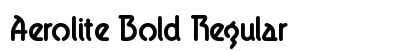Aerolite Bold Regular preview