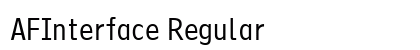 AFInterface Regular preview