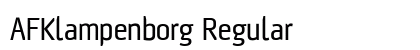 AFKlampenborg Regular preview