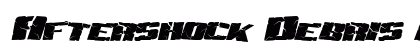 Aftershock Debris Italic preview