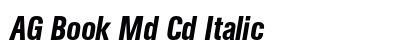 AG Book Md Cd Italic preview