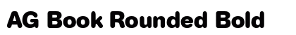 AG Book Rounded Bold Preview