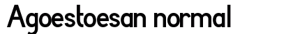 Agoestoesan normal preview