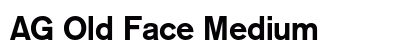 AG Old Face Medium Preview