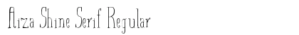 Aiza Shine Serif Regular preview