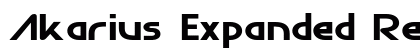 Akarius Expanded Regular preview