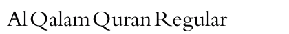 Al Qalam Quran Regular preview