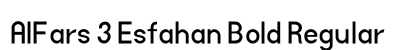 AlFars 3 Esfahan Bold Regular preview