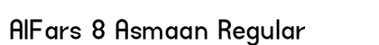 AlFars 8 Asmaan Regular preview