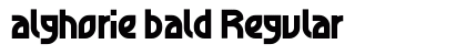 alghorie bald Regular preview
