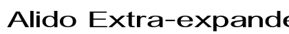 Alido Extra-expanded Regular Preview