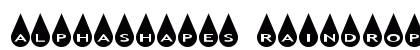 AlphaShapes raindrops Normal preview