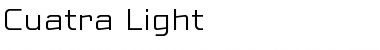 Cuatra Light Font