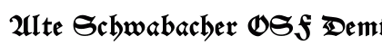 Alte Schwabacher OSF DemiBold preview