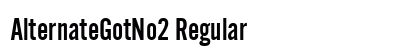 AlternateGotNo2 Regular preview