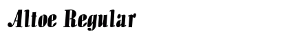 Altoe Regular preview