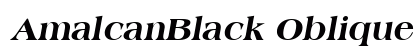 AmalcanBlack Oblique preview