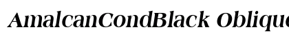 AmalcanCondBlack Oblique preview