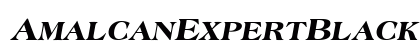 AmalcanExpertBlack Oblique preview