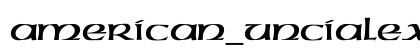 American_UncialExt-Normal Regular preview