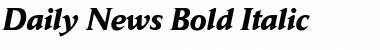 Download Daily News BQ Font