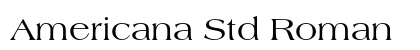 Americana Std Roman Preview