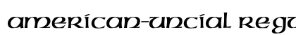 American-Uncial Regular preview