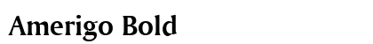 Amerigo Bold Preview
