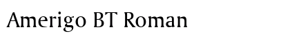 Amerigo BT Roman Preview