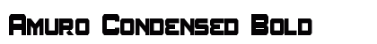 Amuro Condensed Bold preview
